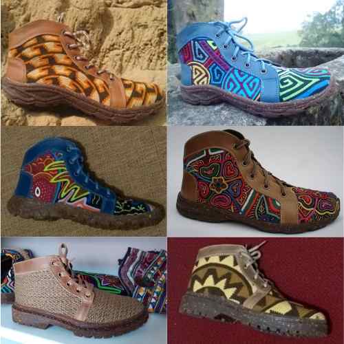 Wayuu ankle boots