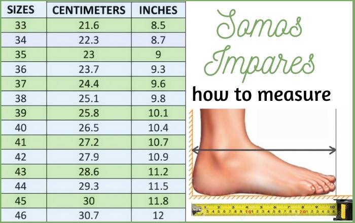 Size Charts